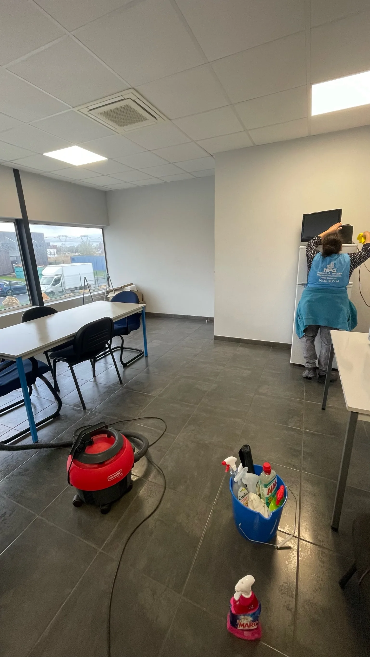 Remise en état de bureaux après travaux dans l'Essonne par NPG